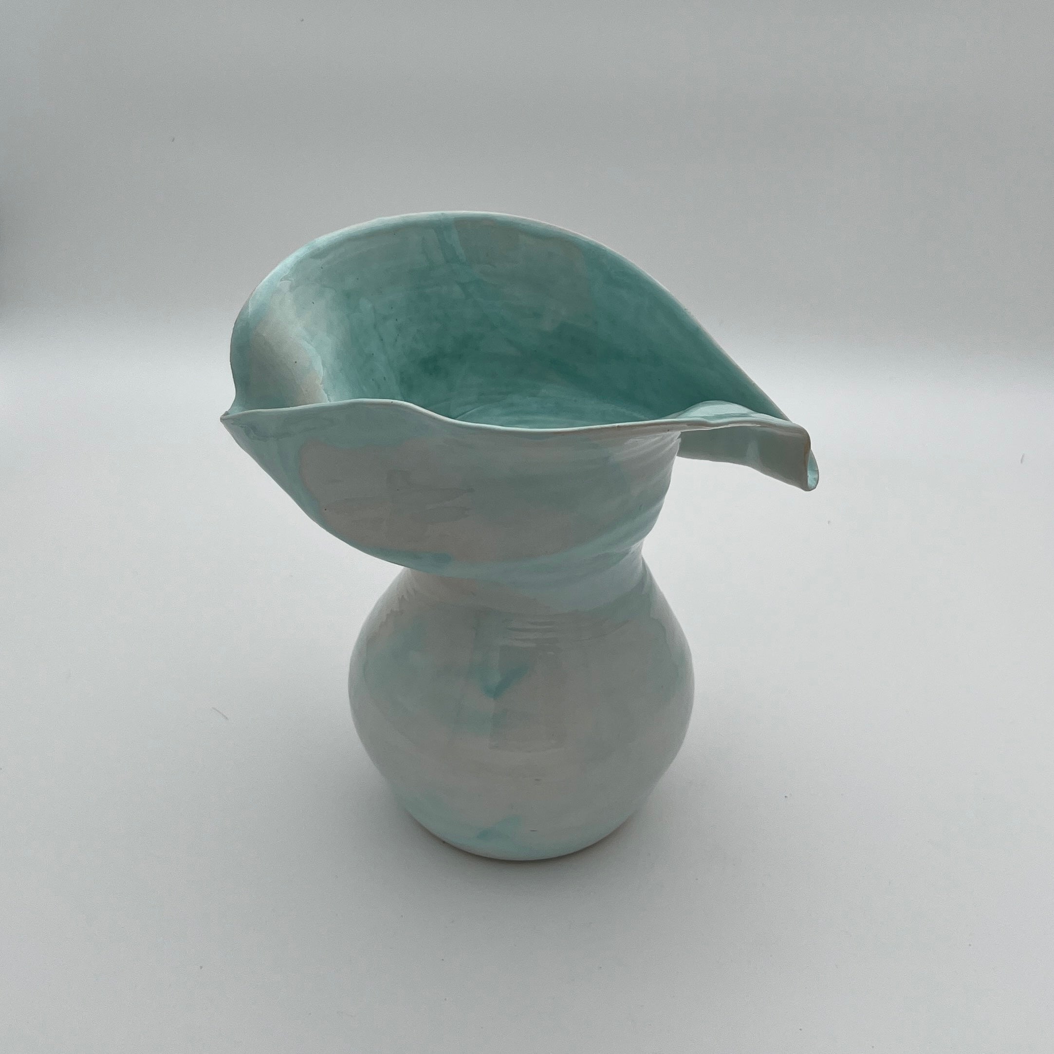 Flow Vase Aquamarine